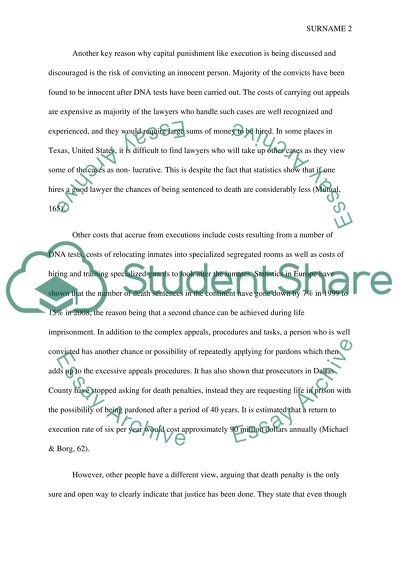 Is It Cheaper to Keep Inmates on Death Row or Execute