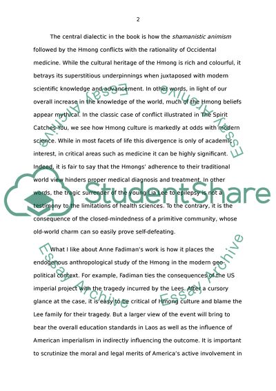 The Spirit Catches You and You Fall Down by Anne Fadiman