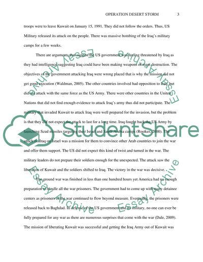 Operation Desert Storm