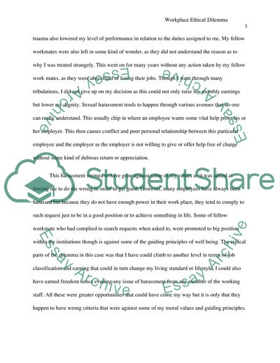 Sexual Activities by the Junior Members of Staff