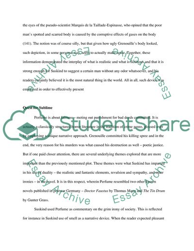 Suskinds Perfume: An Analysis