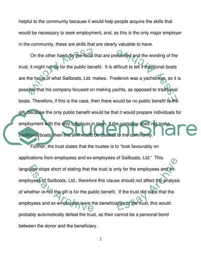 Questions About Equity and Trust Law