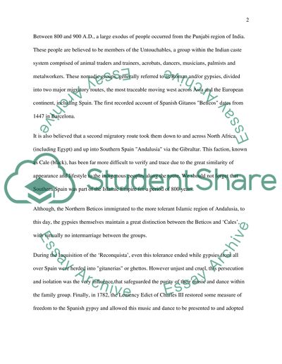 GYPSY DANCE from spain