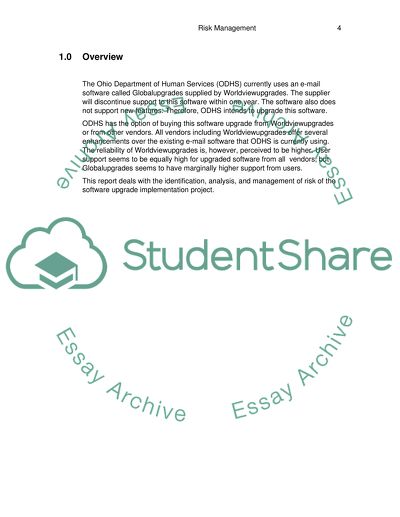 Risk management and project quality