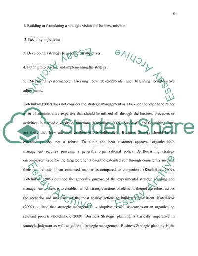 Strategic Quality Management