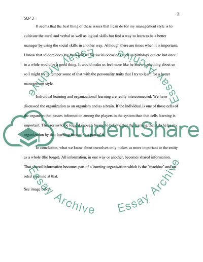 MGT501 - Management and Organizational Behavior Mod 3 SLP