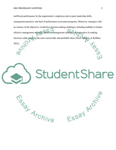 DB1 program capstone