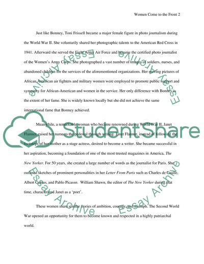 Women in the Second World War