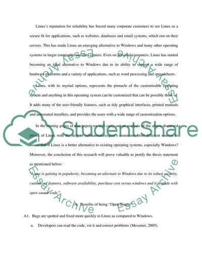 Antidote to All Things Microsoft: Linux