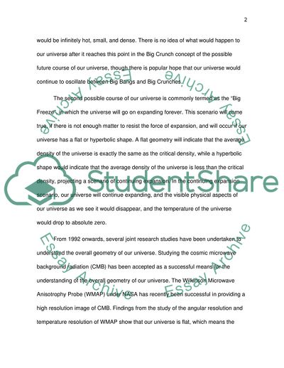 Several Possible Courses for the Future of the Universe