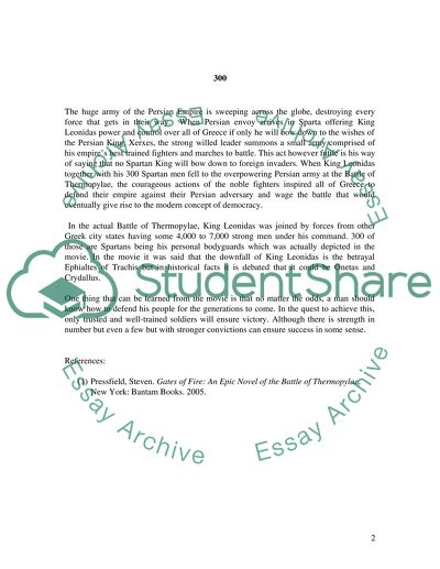 History 101. Comparing facts and fiction in movies