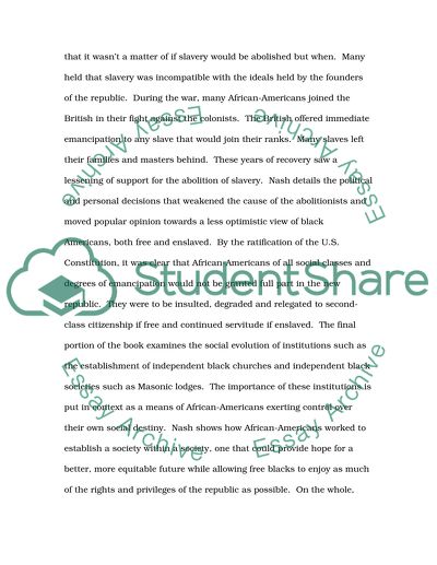 The Scope of Race and Revolution