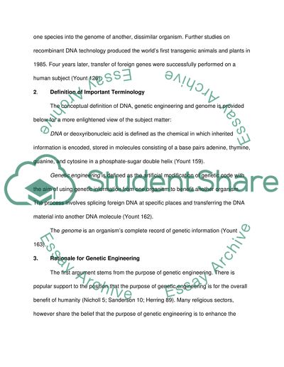 Human Gentic Engineering