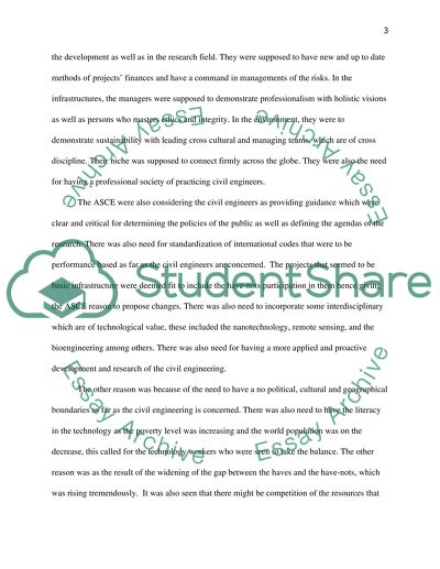 ASCE Raising the Bar