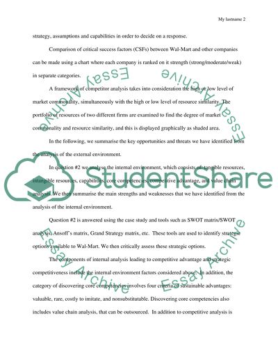 The Industry Life Cycle of Wal-Mart