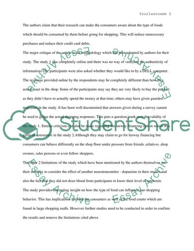 We Are What We Consume