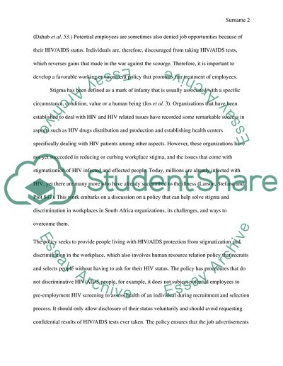 The Social Implications of HIV