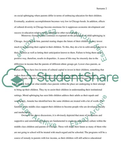 Social Services and Enrichment Programs and Residential Segregation