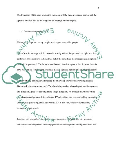 Promotional Strategy That Should Be Used in the Development of the Strategic Marketing Plan