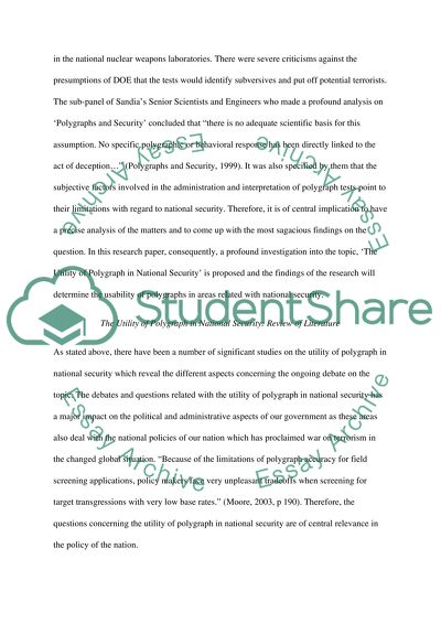 Purpose Statement, Review, and Development