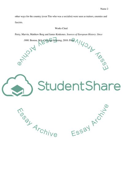 The Communist Takeover of East Germany/ Cominform Resolution on Yugoslavia