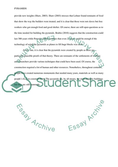 The Pyramids At Giza