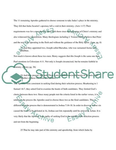 The Books of the Bible - the Book of Acts