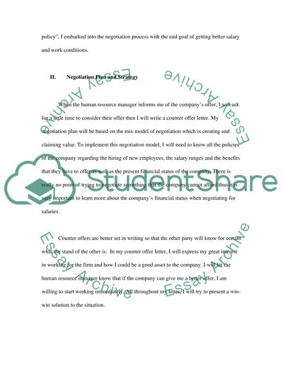 Assignment on Management of Negotiations and Employee Relations