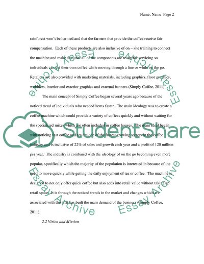 Strategic growth plan for Simply Coffee