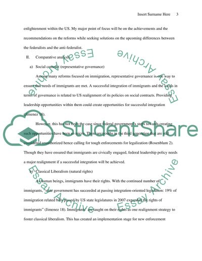 Policy Reform Debate on Boundaries