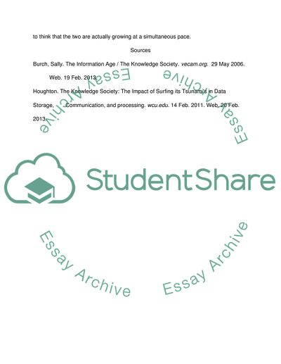 Technology and Knowledge Gap