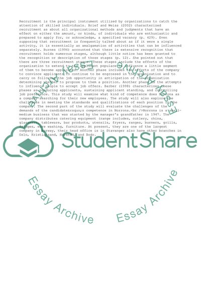 Organizational Methods