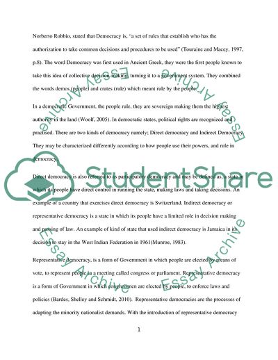 What is Democratic About Representative Democracies Discuss With Reference to Elite Theory