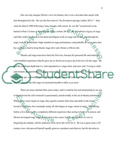 Famous theatrical person