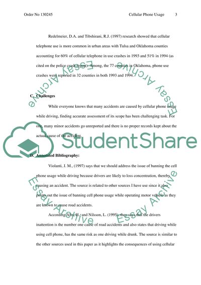 Cellular Phone Usage While Operating Motor