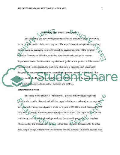 Marketing Plan: Milklicious