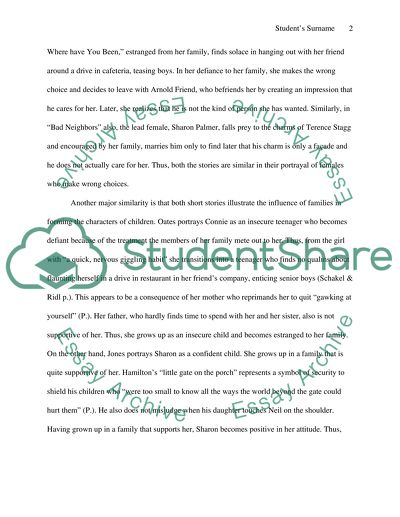 Comparison of stories