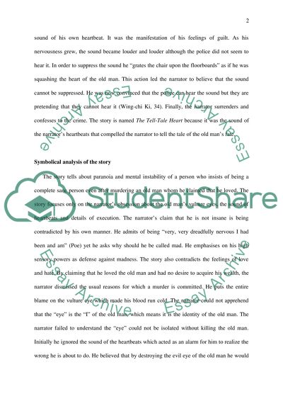 The Tell-Tale Heart by Edgar Allan Poe