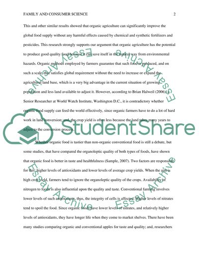 What Makes a Food Organic