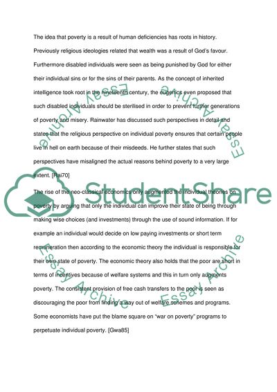 Poverty as a Widespread Phenomenon: Deprivation and Disparity