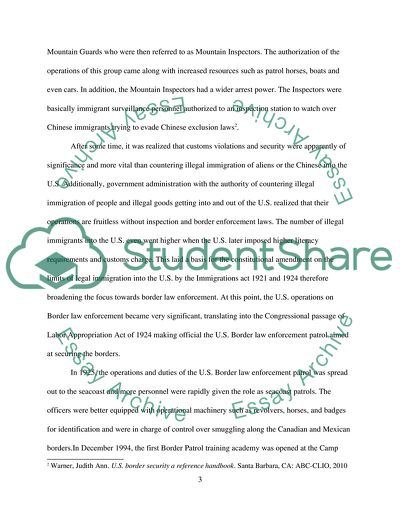 The History and Evolution of Border Security