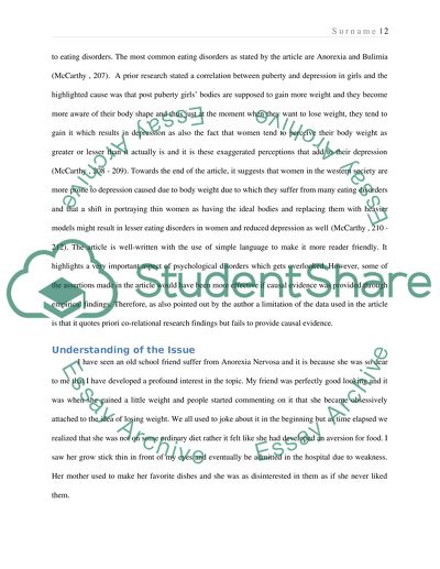 Eating Disorders Journal of Behavior Research and Therapy