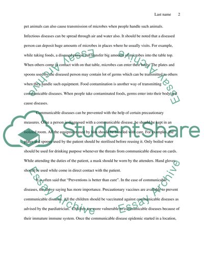 Infectious Diseases and Antibiotics