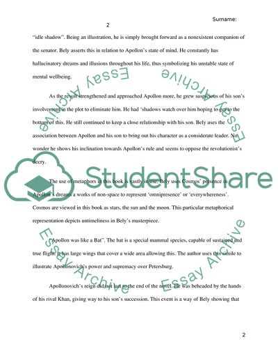 Character Description and Analysis