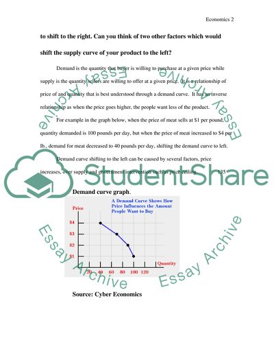 Economics: Supply and Demand