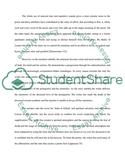 Main Motives in The Raven by E.A.Poe