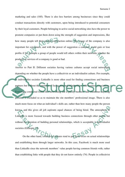 Business in Social Networks