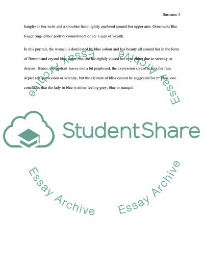 The Portrait of the Lady by Levin