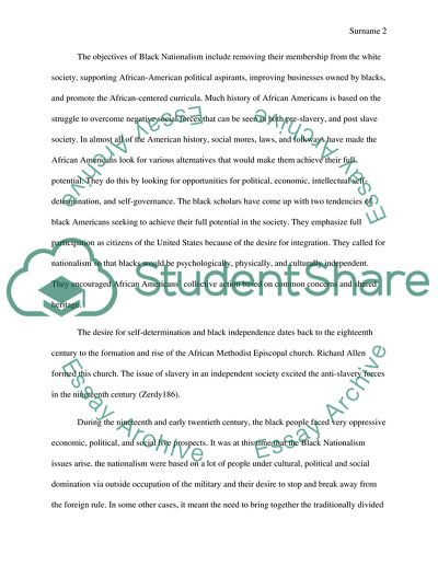 Identity Politics: Black Nationalism