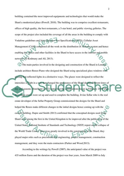 Design and Construction Aspects of the Shard in London